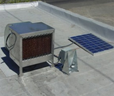 Ahorre Luz | Unidad Solar de Enfriamiento por Evaporacion de Aire